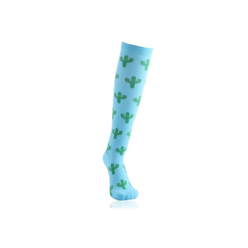 Fruity Pattern Compression Socks