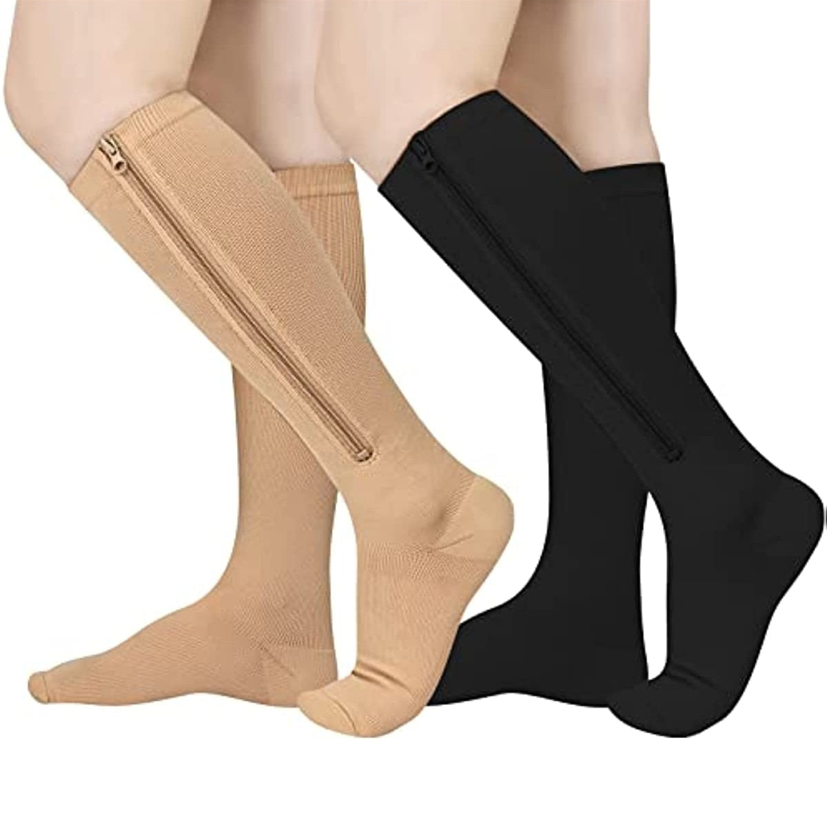 Nylon Closed Toe Pressure Socks