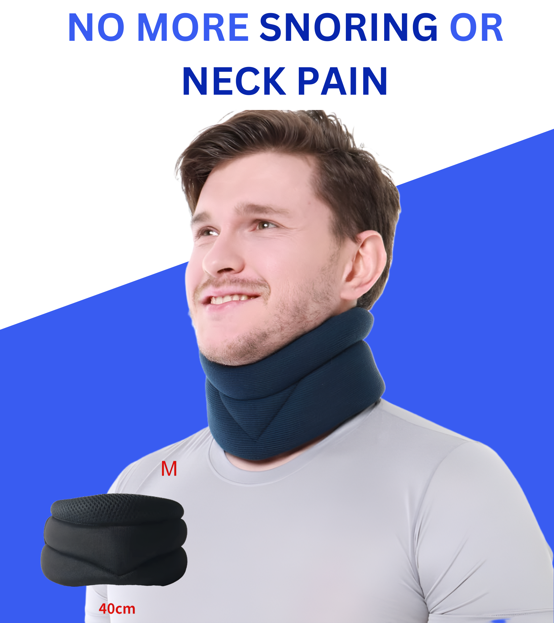 Comfort Flex Innovative Cervical Collar to Stop Snoring Sleep Apnea MVF