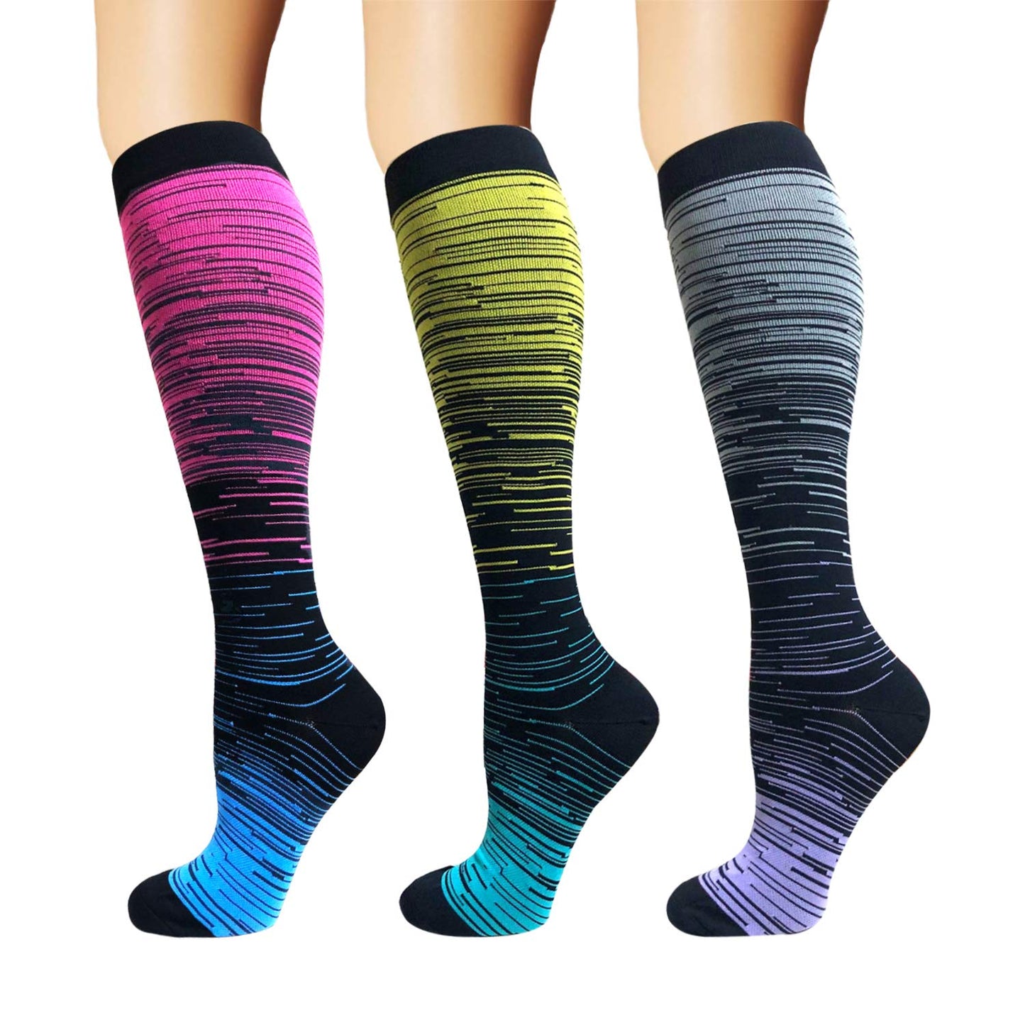 Gradient Compression Socks