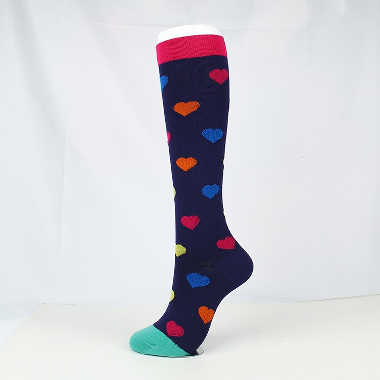 Sports breathable elastic socks-Black Love