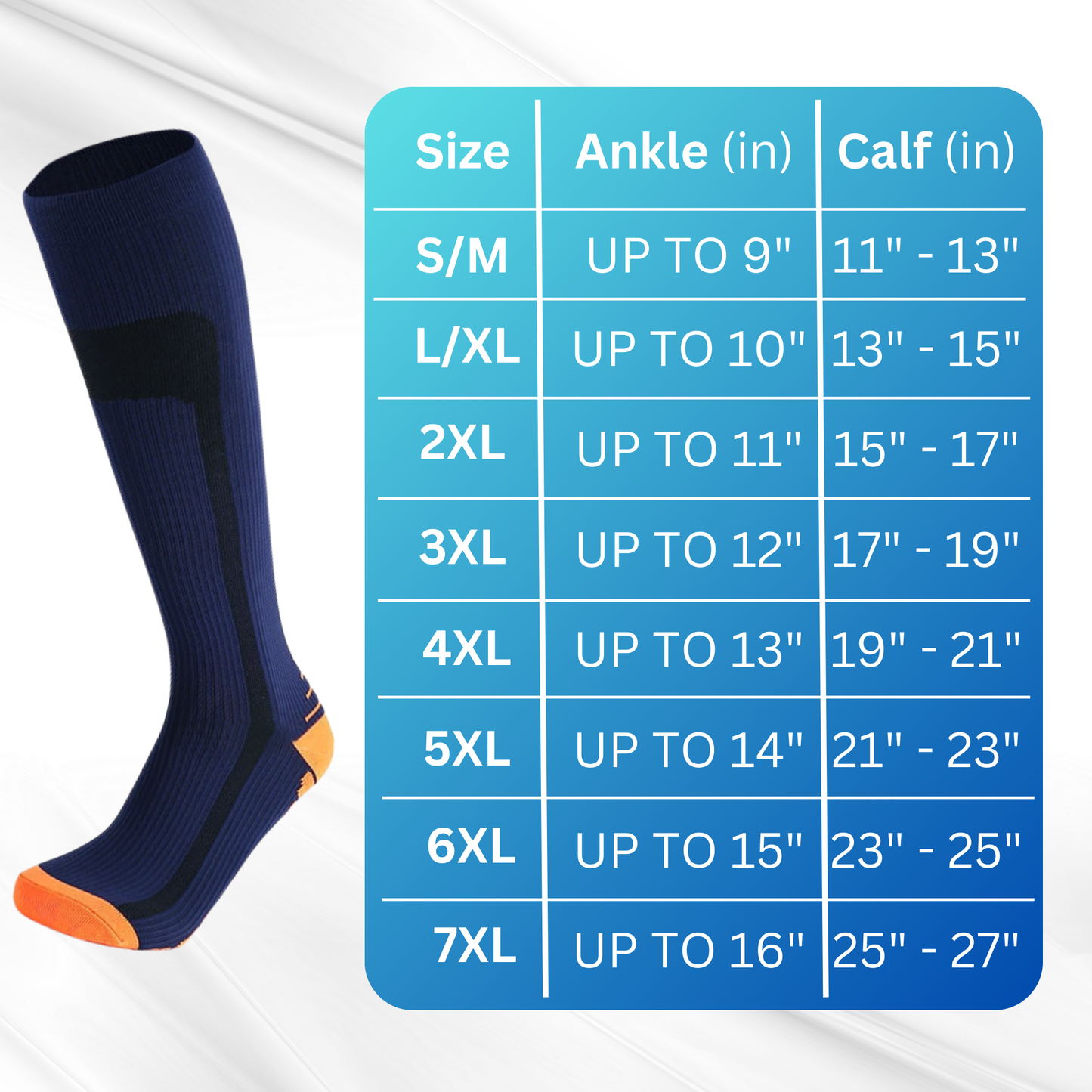 Pro Compression Socks (4Pairs)