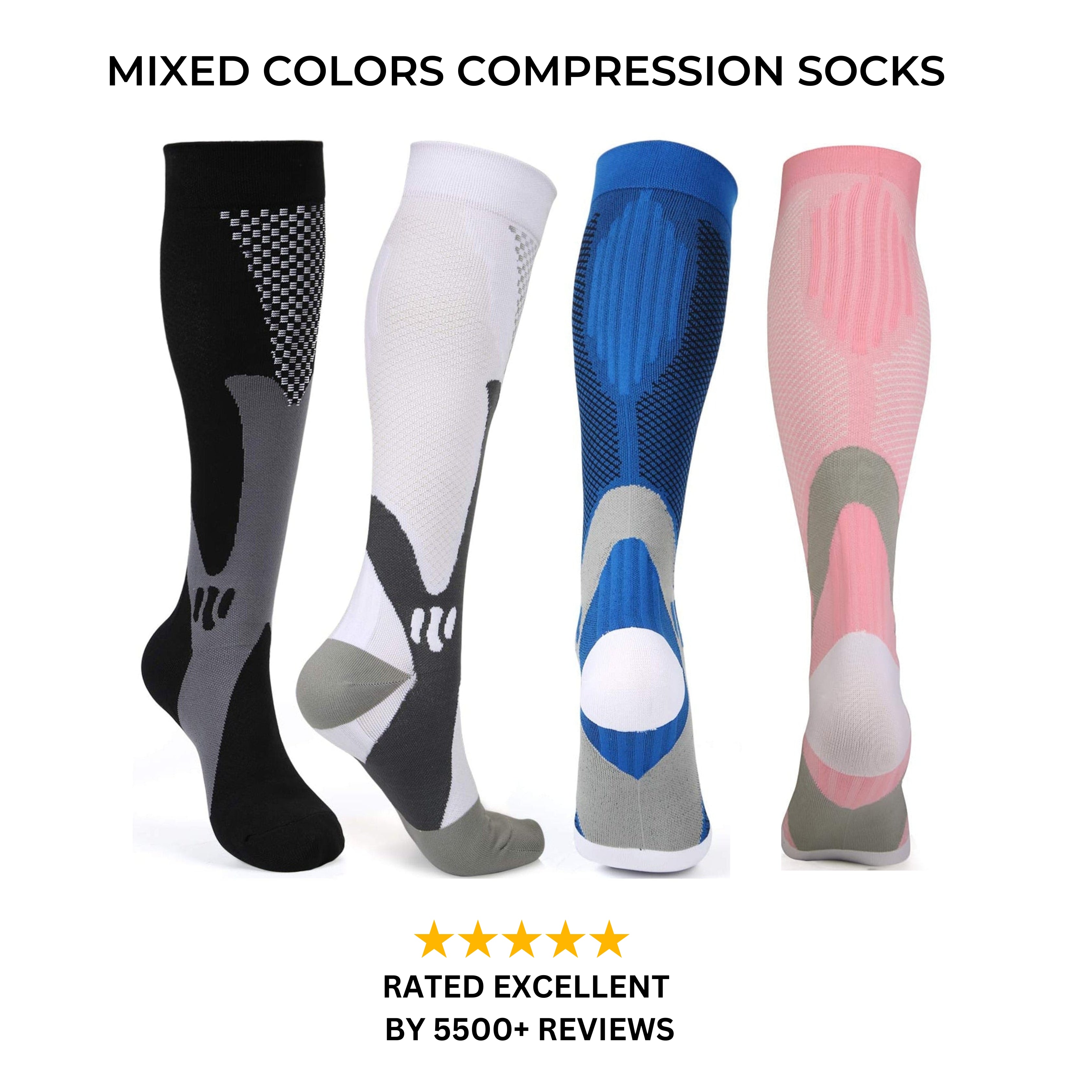 Vital Flows Compression Socks (20-30 mmHg)