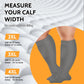 Plus Size Solid Color Compression Socks 2XL-7XL | 3 Pair Offer for Sports & Fitness