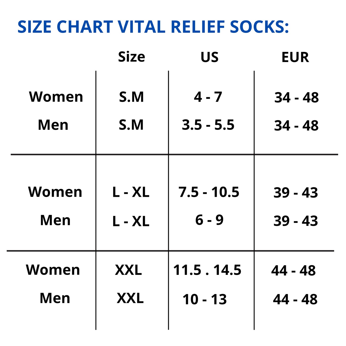 VitalRelief™ Neuropathy Compression Socks (2,4,6 and 8 pairs)