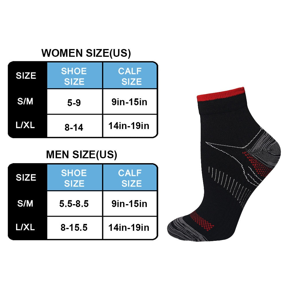 Ankle Medic™ - (3 Pairs) Compression Socks Unisex