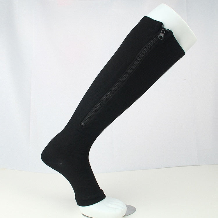 Zipper Medic™ - (3 Pairs) Compression Socks Unisex